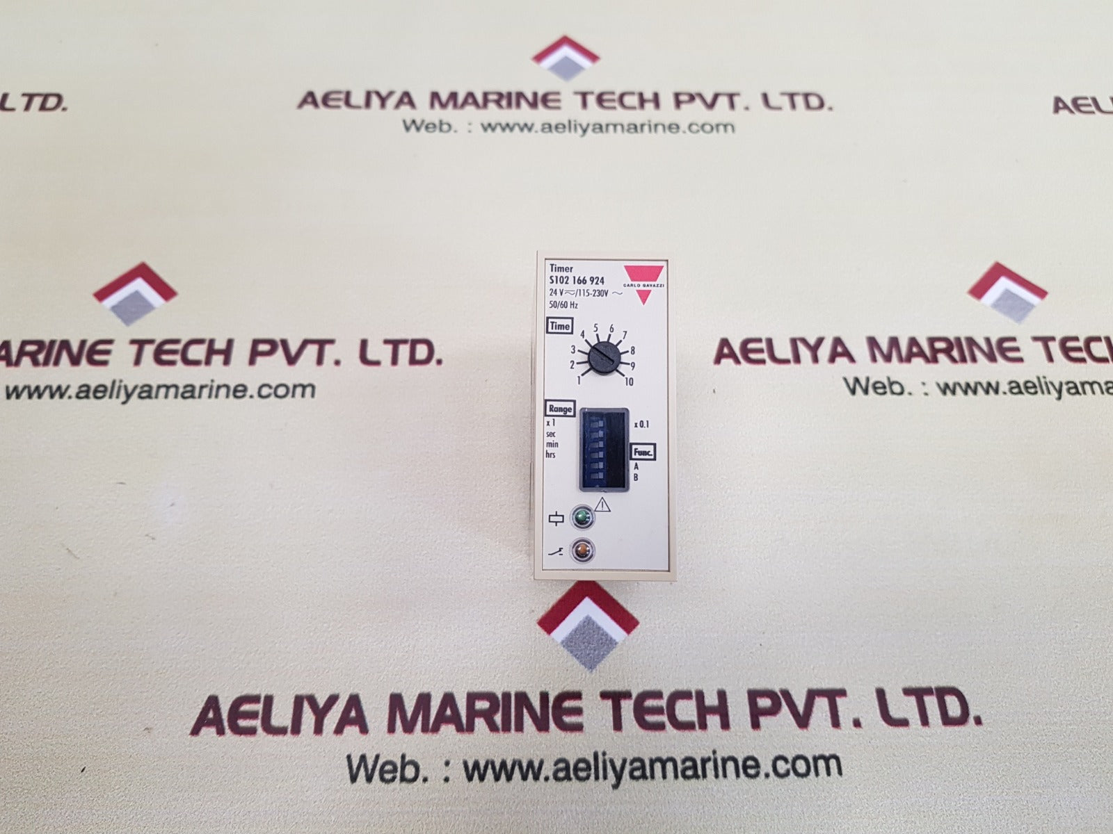 Carlo gavazzi s102 166 924 timer 24 v