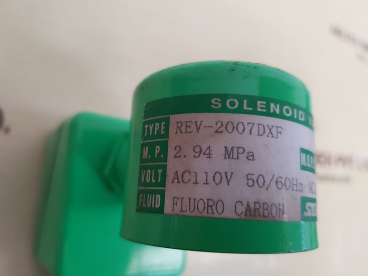 Saginomiya rev-2007dxf solenoid valve 60hz