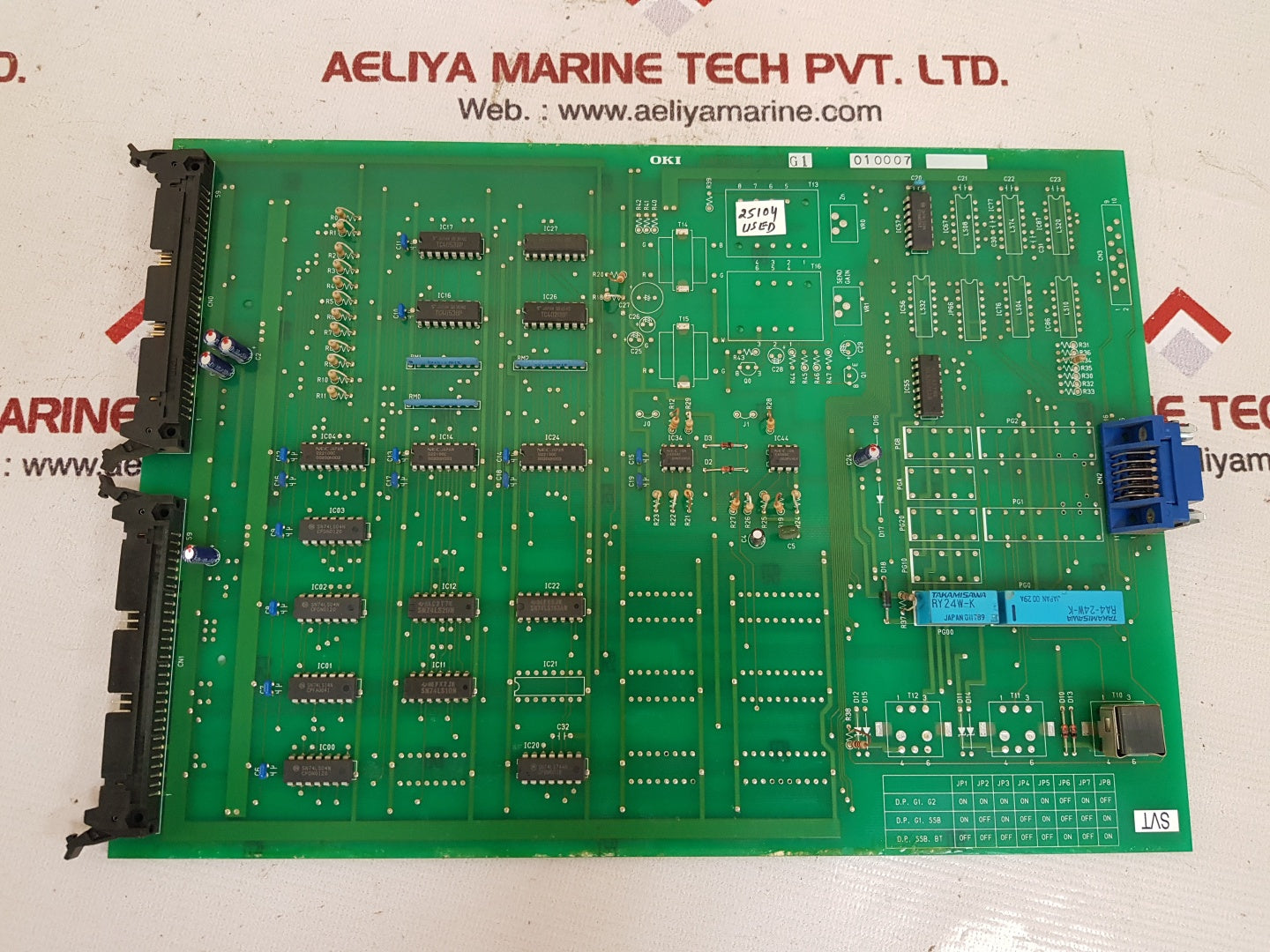 Oki oae6000-svtg1 pcb card rd1164-2505p2