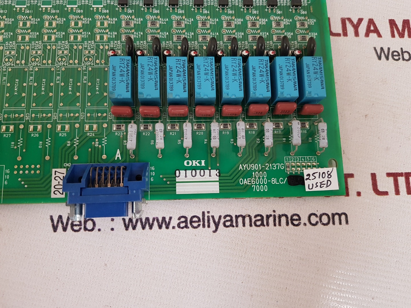 Oki ayu901-2137g pcb card oae6000-8lc 