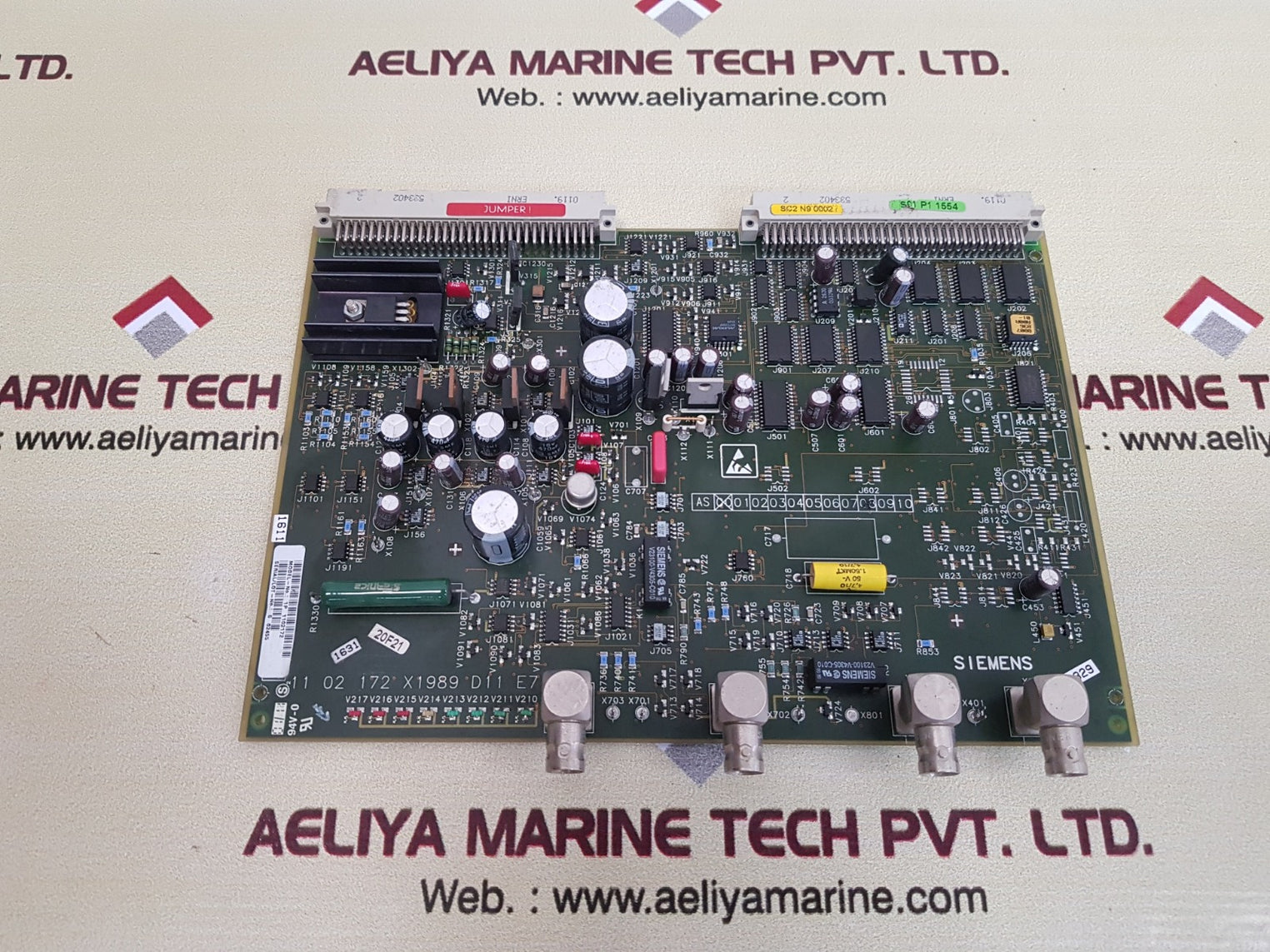 Siemens 1102172 pcb card 11 02 172 x1989 d11 e7