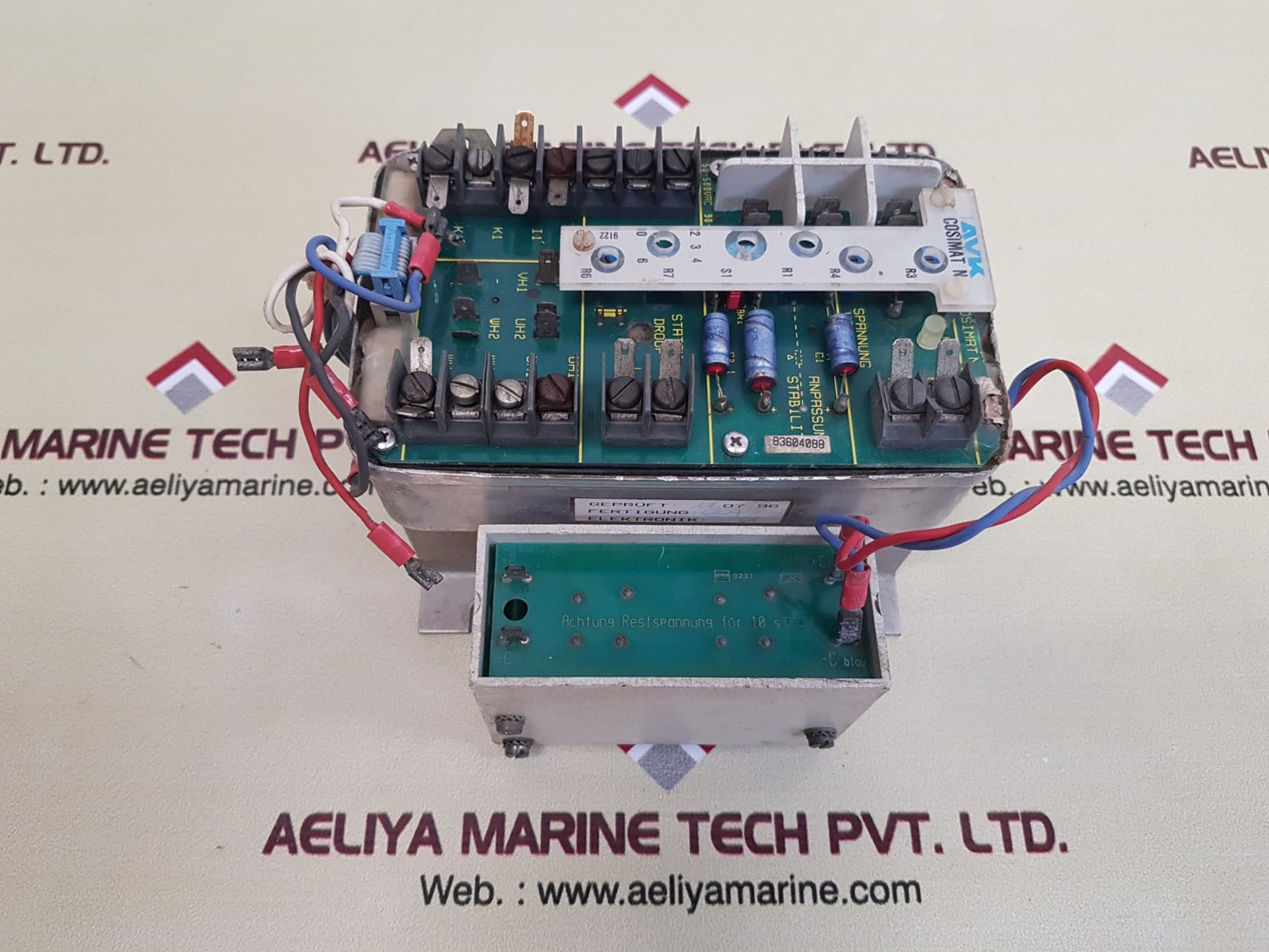 Avk cosimat-n automatic voltage regulator n/n3