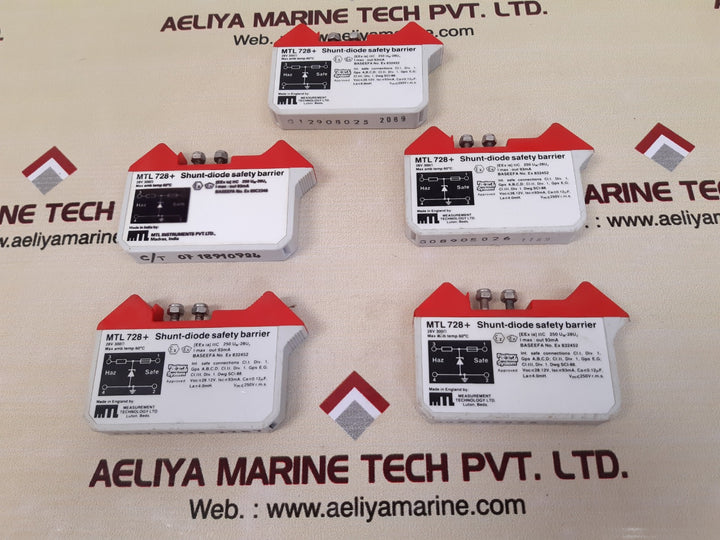 Mtl 728+ shunt-diode safety barrier