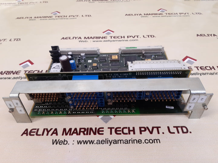 Siemens 16 73 735 x1989 d16 e3 interface board