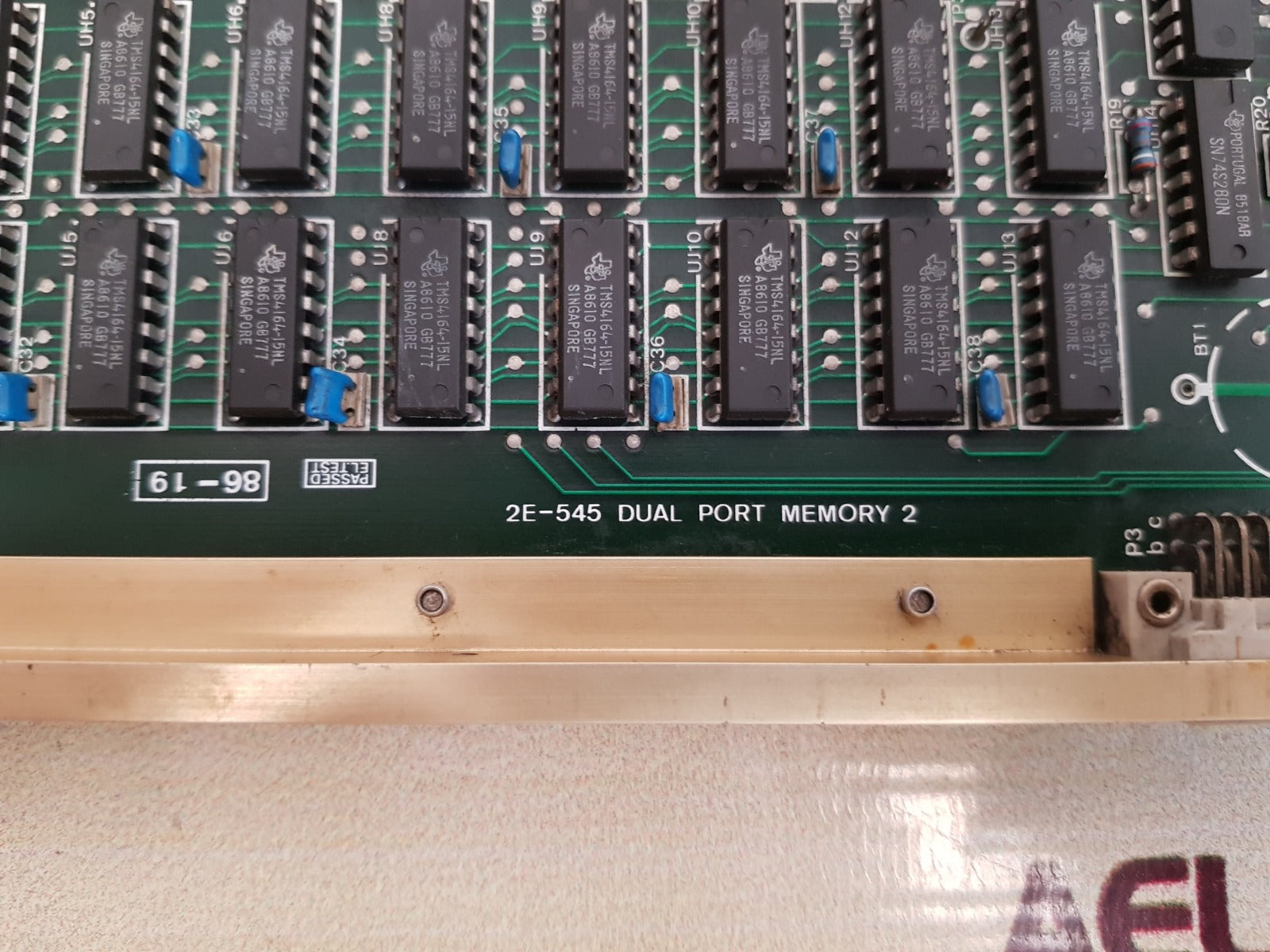 Norcontrol 2e-545 dual port memory 2 her100350 a Used
