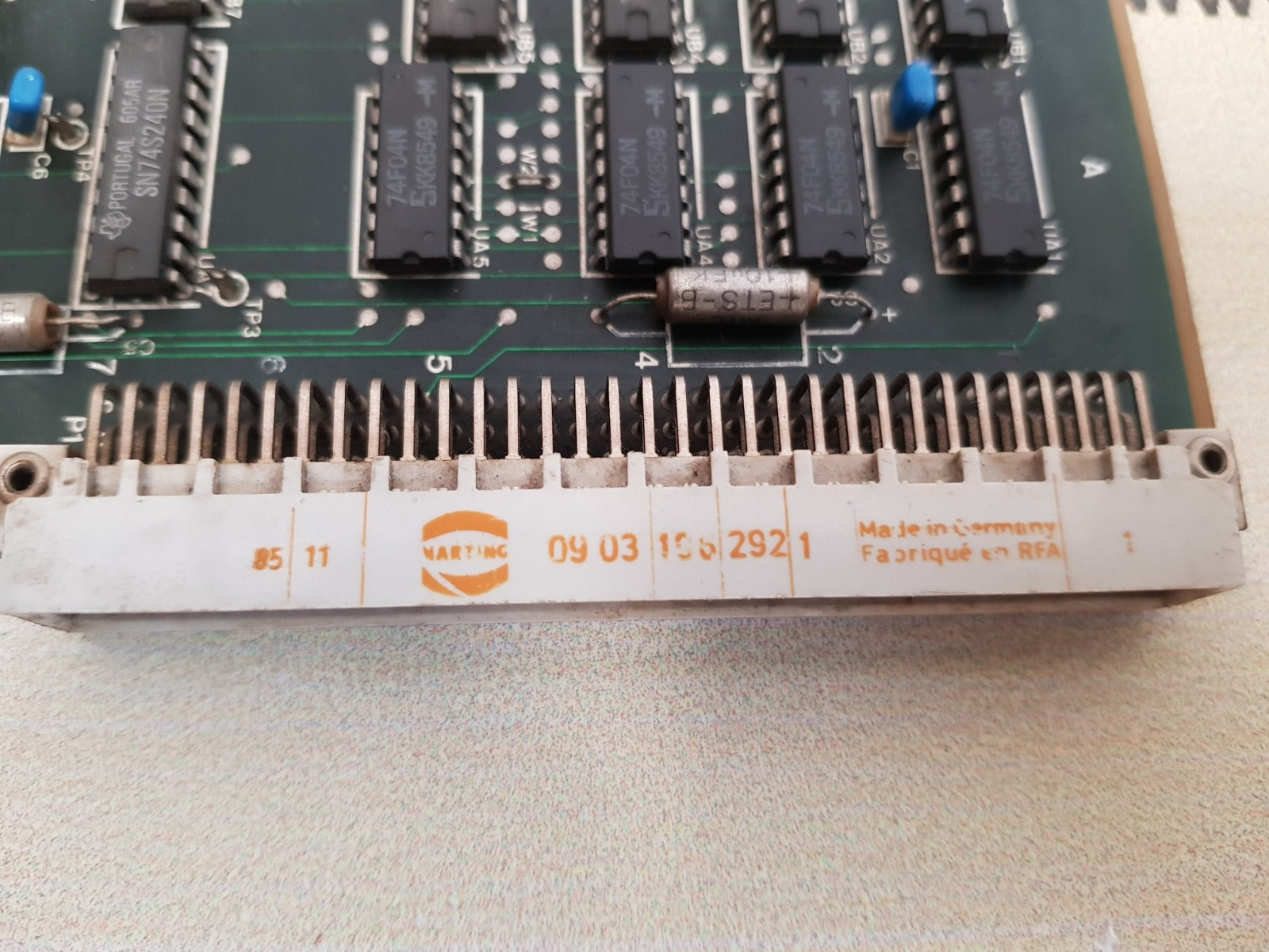 Norcontrol 2e-545 dual port memory 2 her100350 a Used