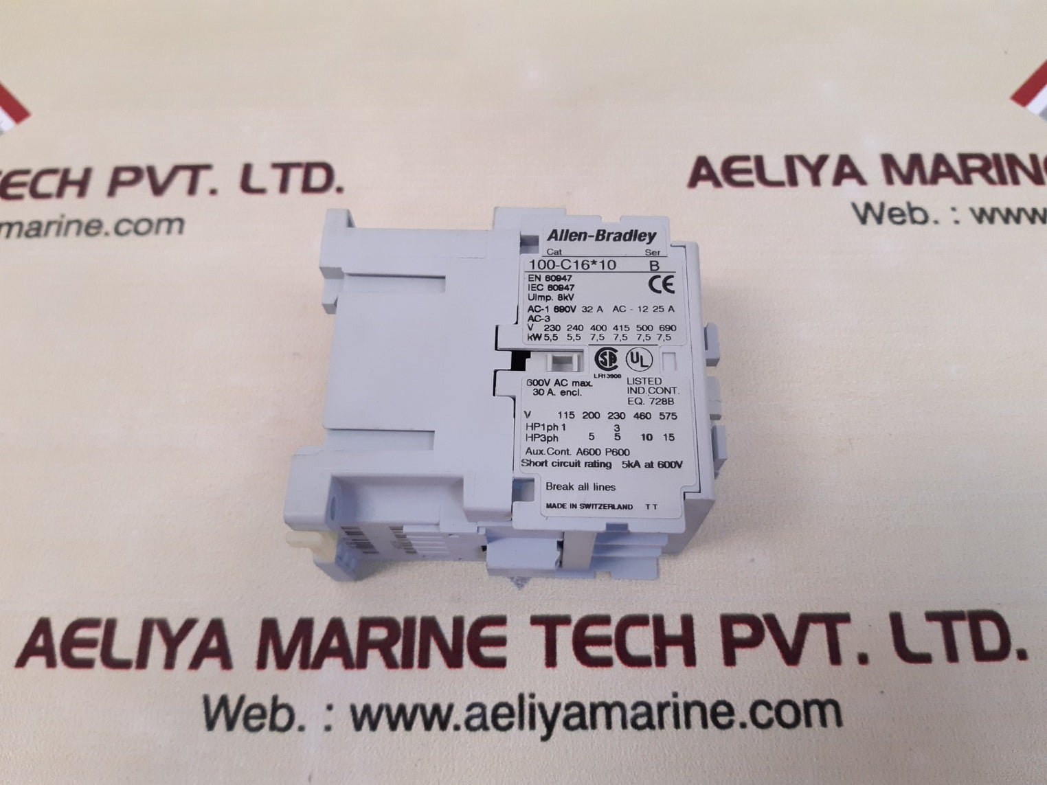 Allen-bradley 100-c16*10 Ser.B Contactor
