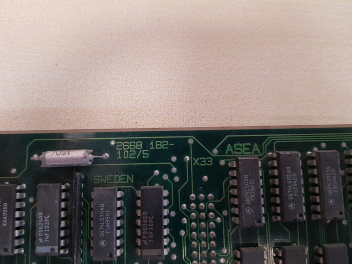 Asea 2668 182-102/5 pcb card