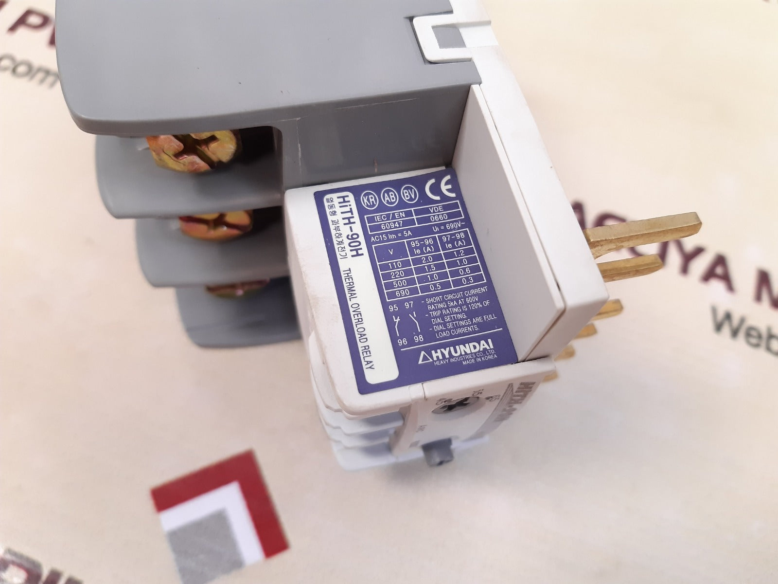 Hyundai hith-90h thermal overload relay