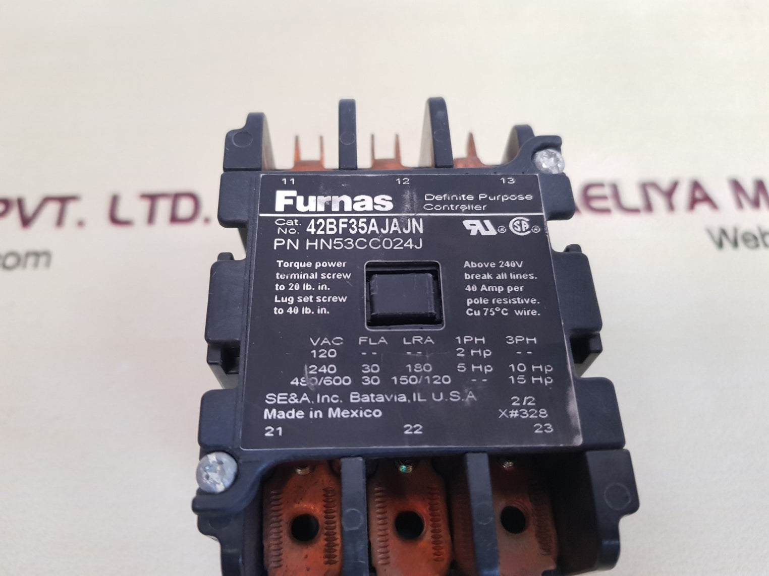 Furnas 42bf35ajajn definite purpose controller