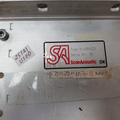 Scan acoustic kr0120 power amplifier 100w