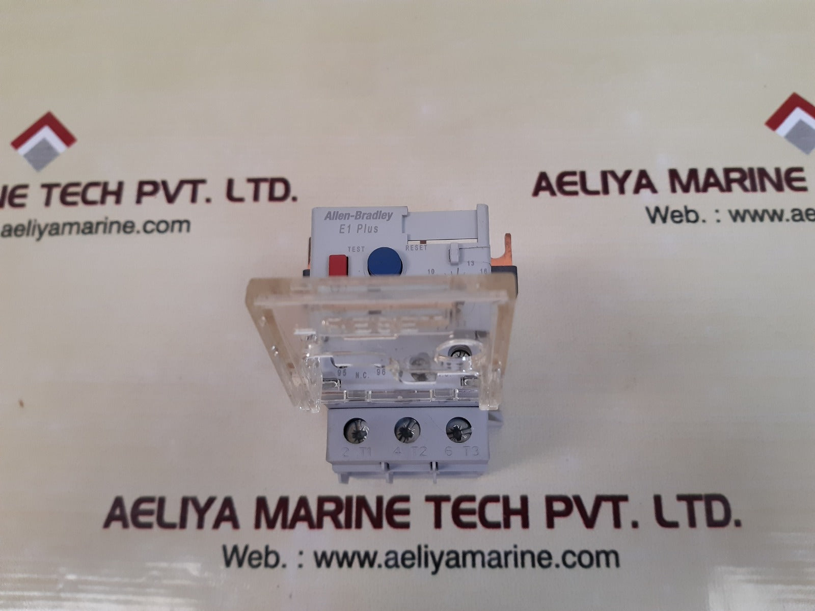 Allen-bradley 592-eedc ser.c three phase overload relay
