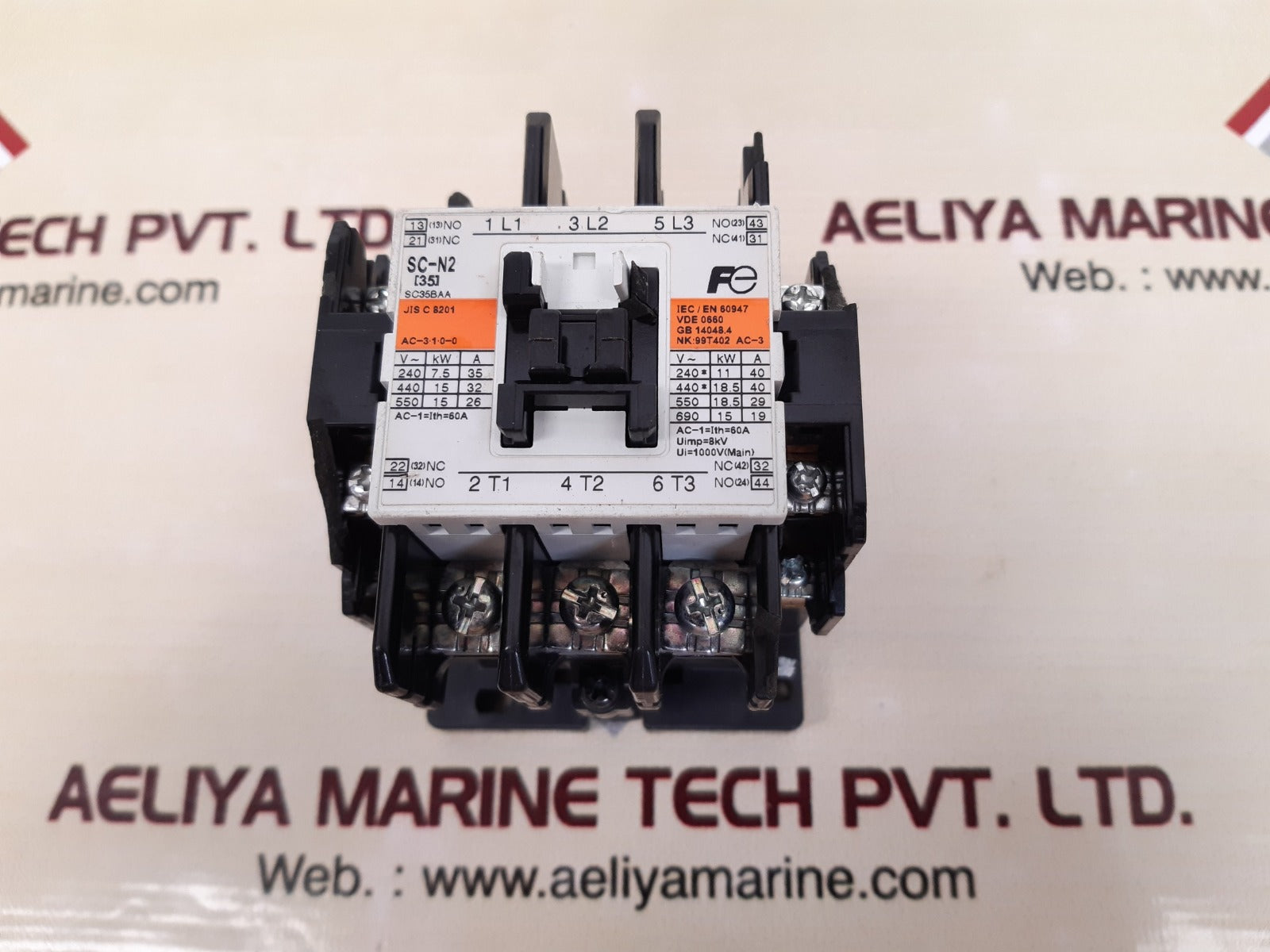 Fuji electric 3nc1q contactor sc-n2[35]