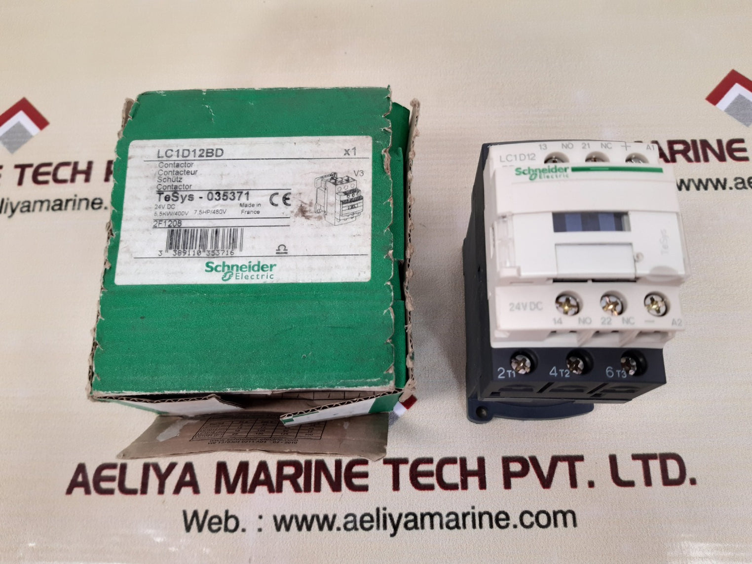 Schneider electric lc1d12bd contactor