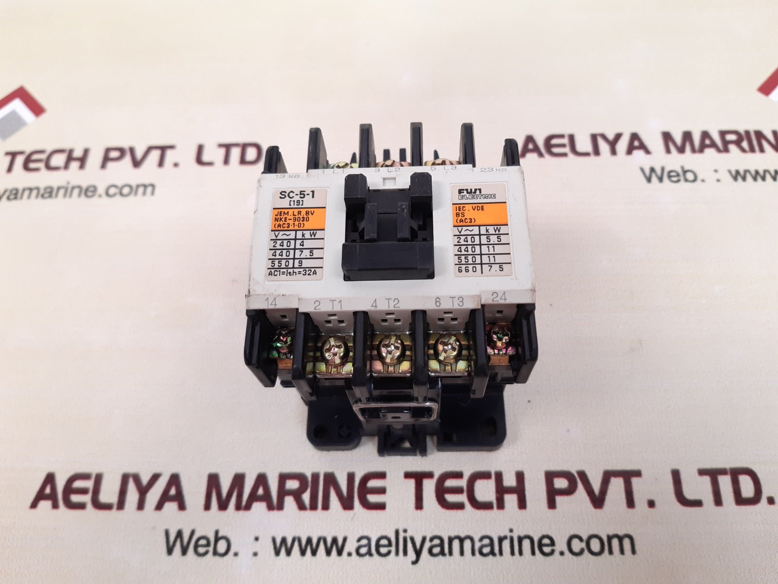 Fuji sc-5-1[19] magnetic contactor 4ncoho