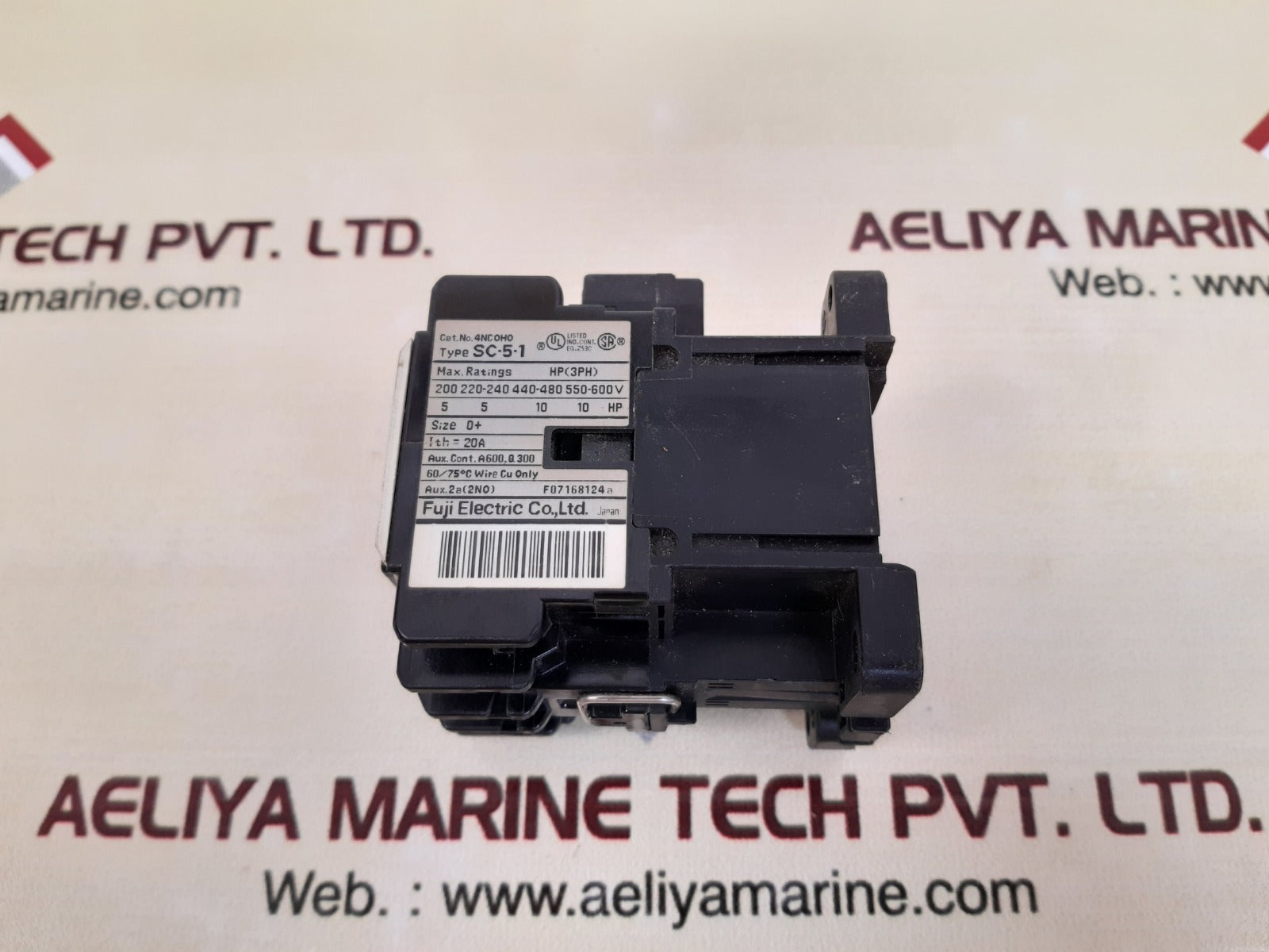 Fuji sc-5-1[19] magnetic contactor 4ncoho