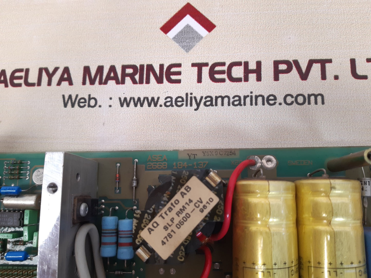 Abb 2668 184-137 control card