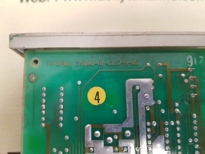 Siemens m74006-a8210 teleperm module