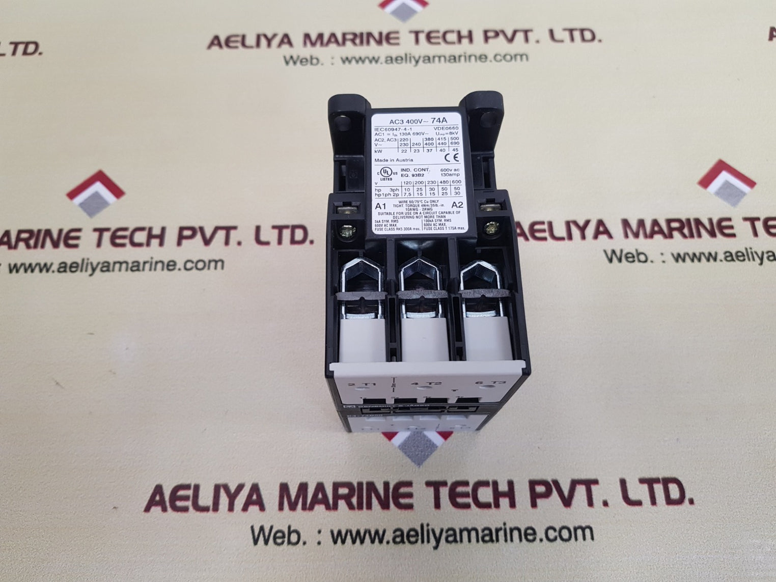 Benedikt & jager k3-74b00 contactor