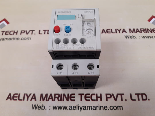 Siemens 3ru1136-4fb0 thermal overload relay