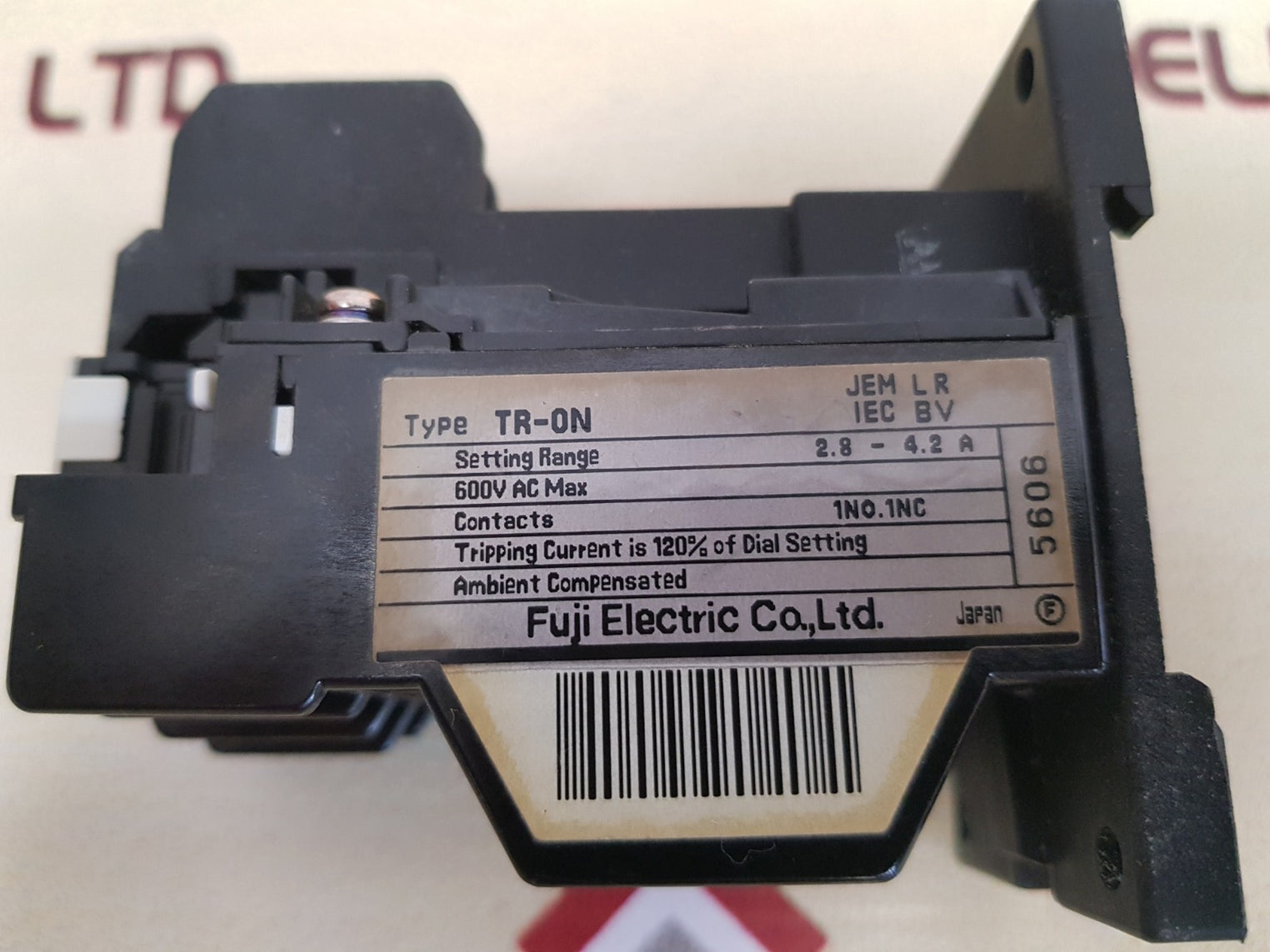 Fuji electric tr-0n contactor
