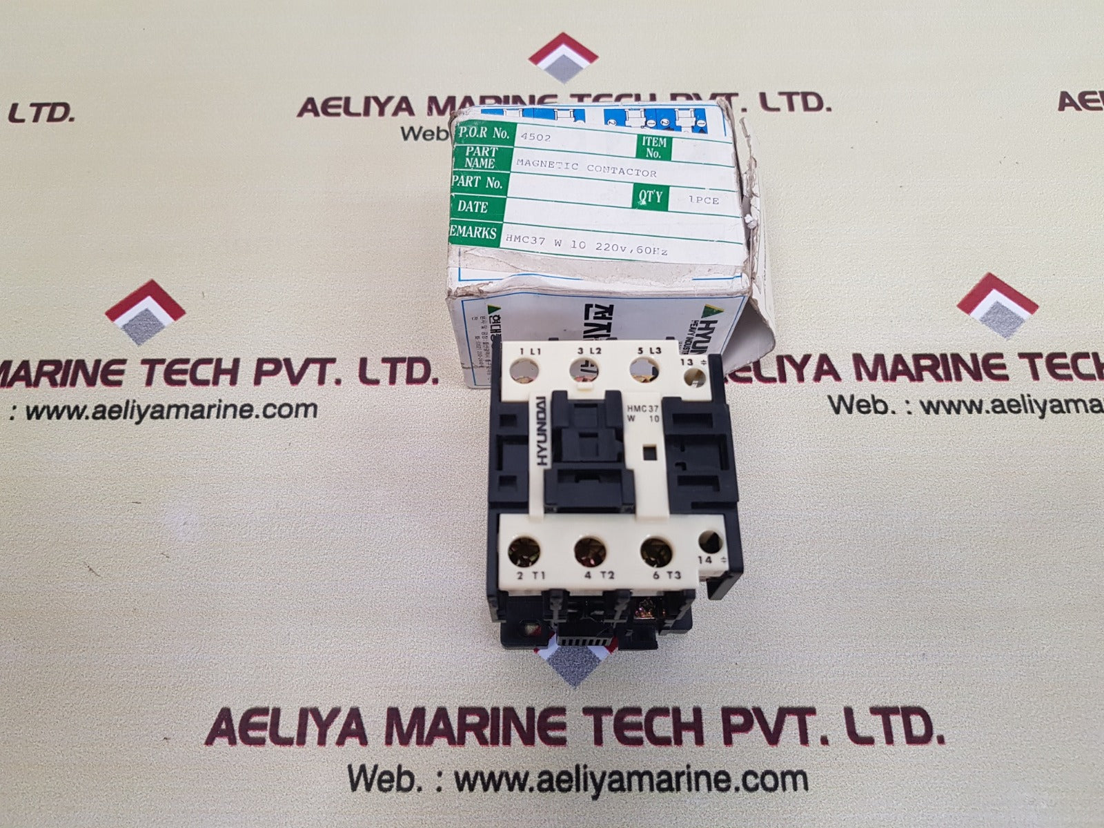 Hyundai hmc37 w10 magnetic contactor