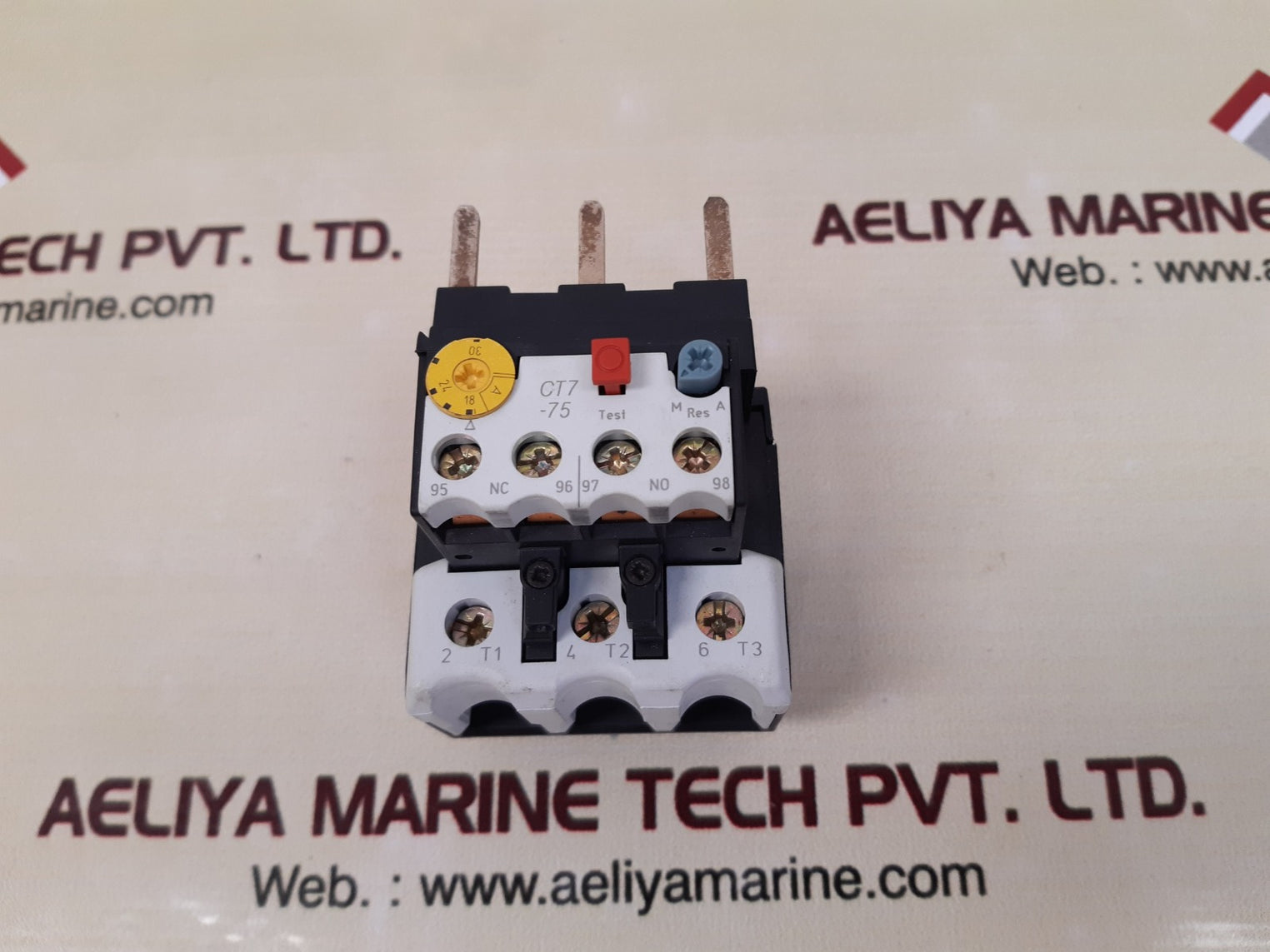 Sprecher+schuh ct7-75-30 thermal overload relay