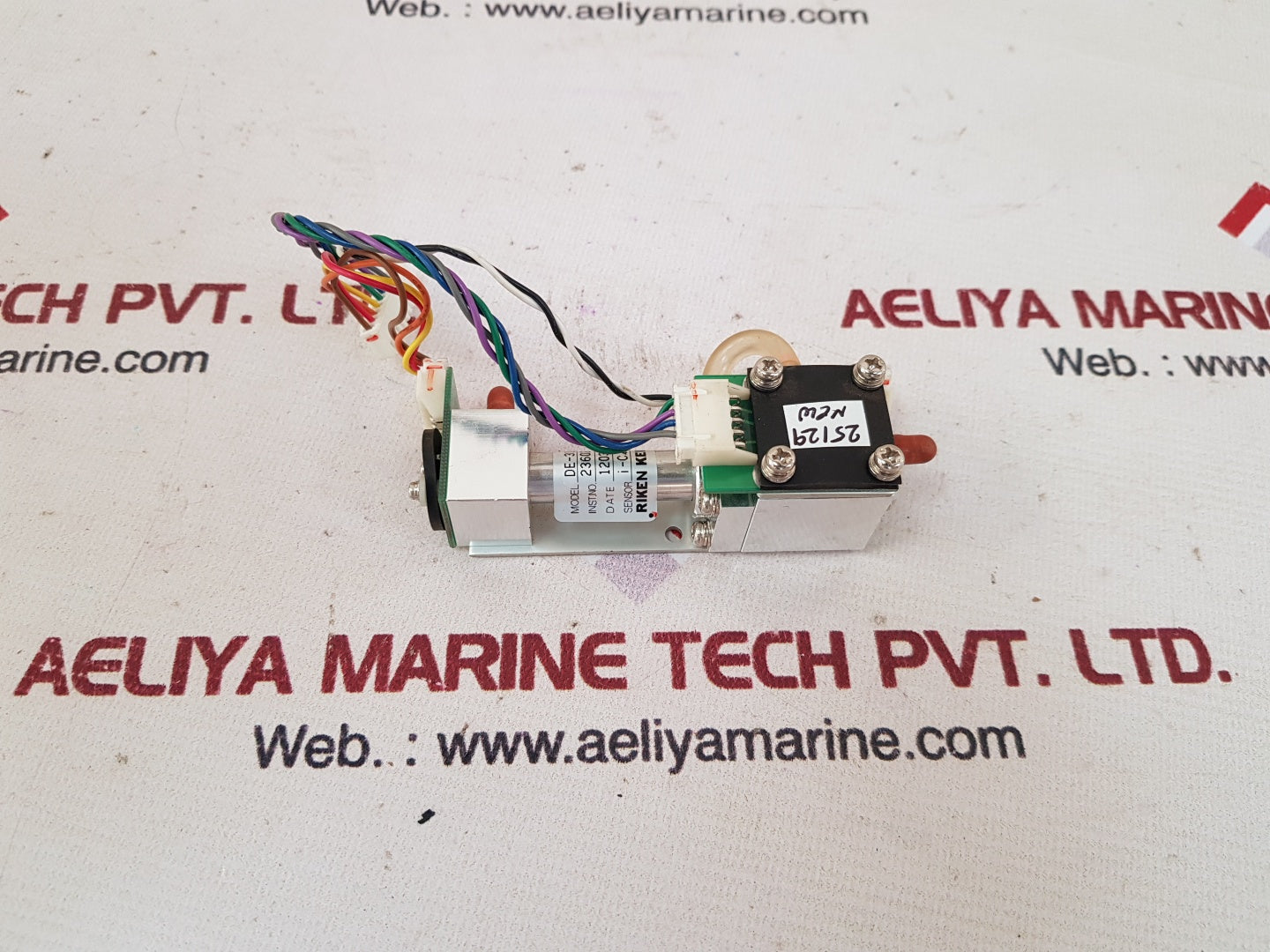 Riken keiki de-3123-1 sensor i -c4h10