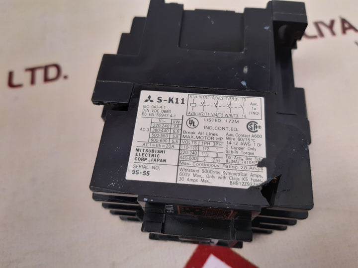 Mitsubishi s-k11 contactor