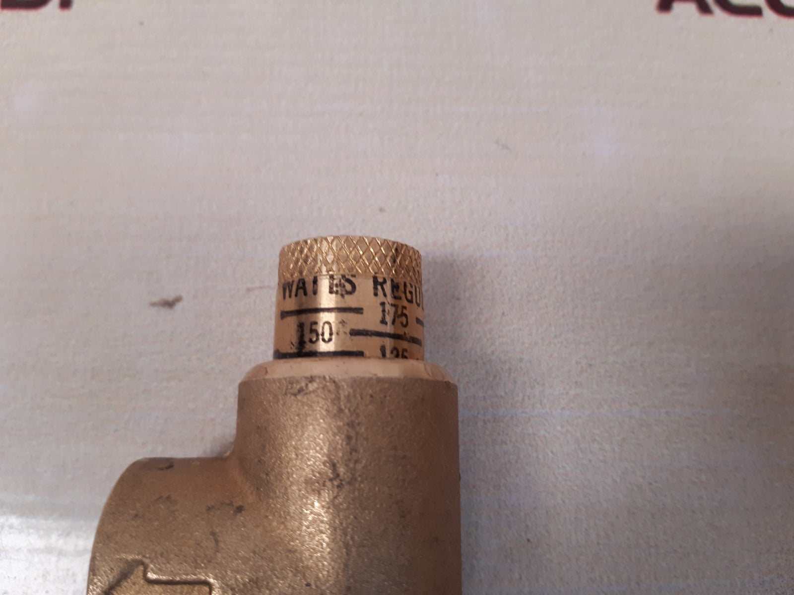 Watts regulator 530 calibrated pressure relief valve