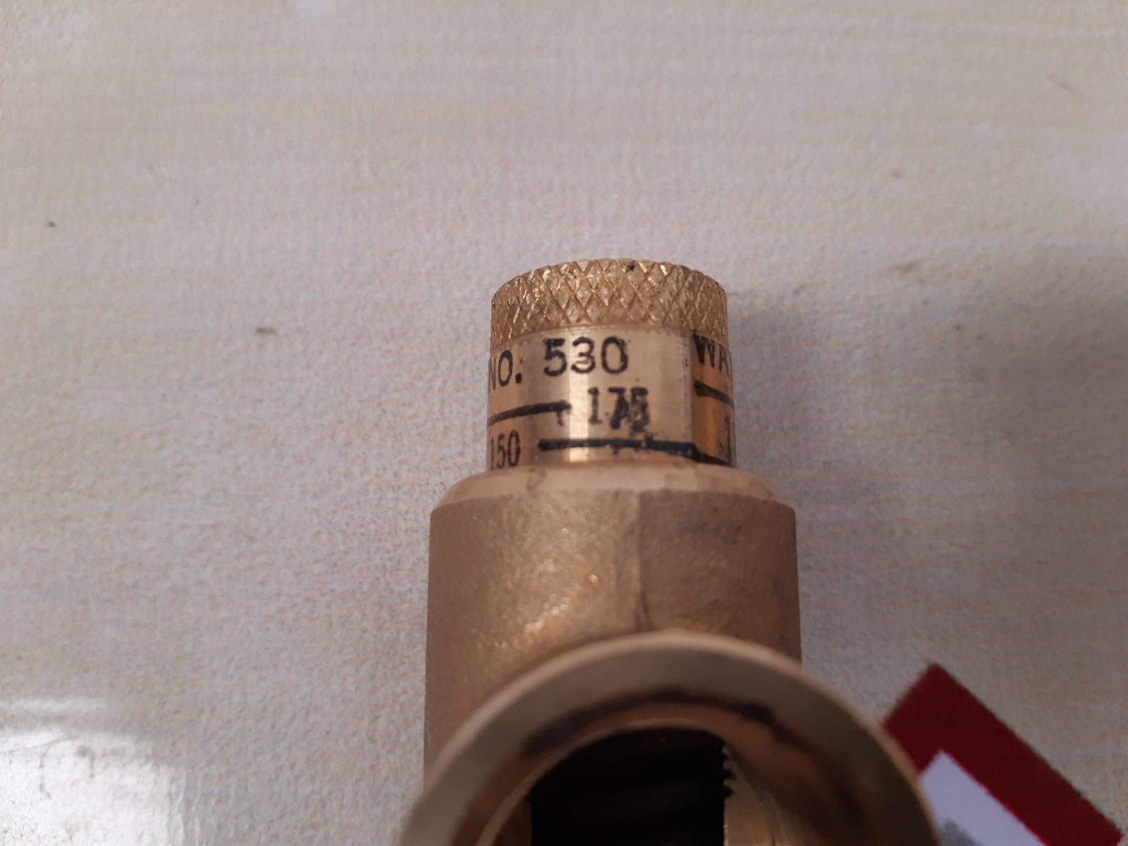 Watts regulator 530 calibrated pressure relief valve
