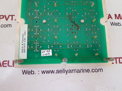 Simrad robertson 25005315 alarm & function switch control board