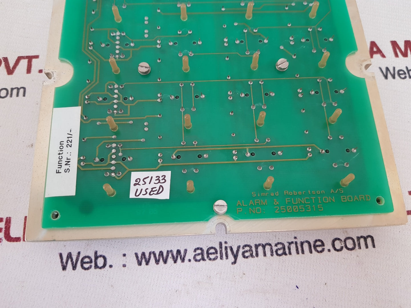 Simrad robertson 25005315 alarm & function board