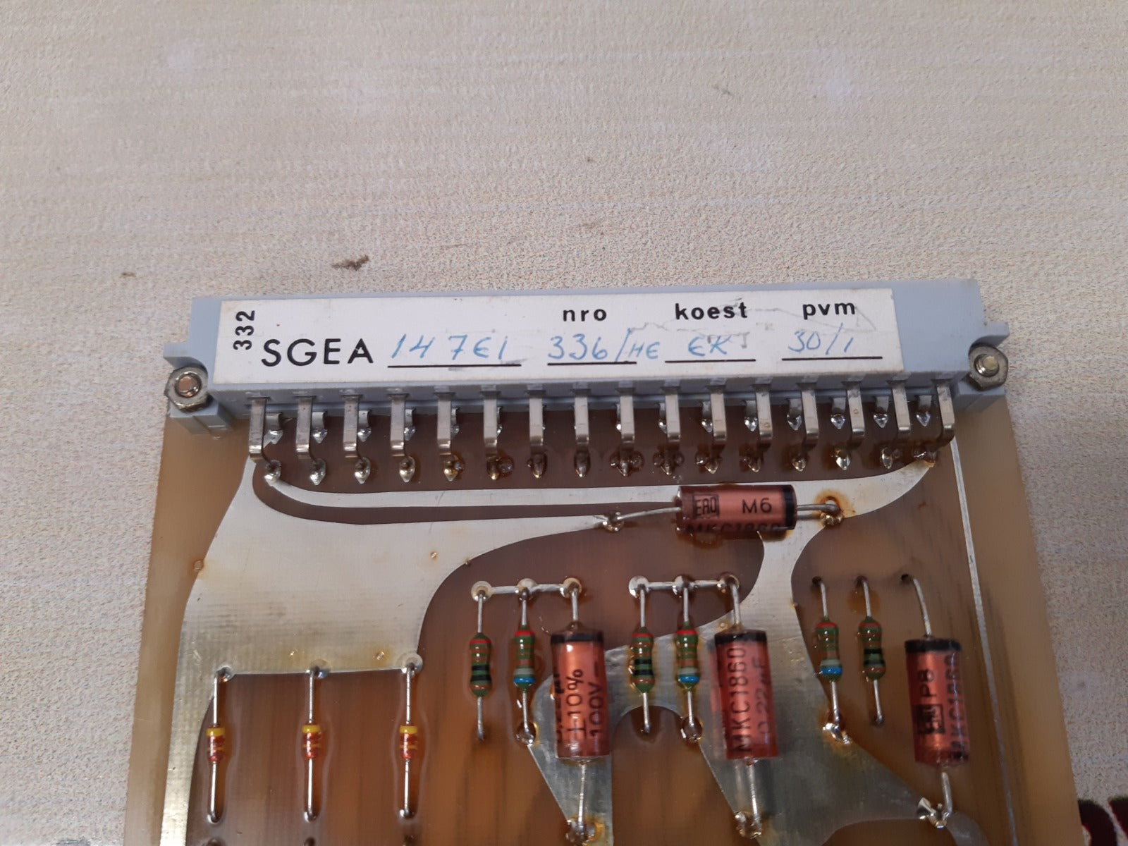 Stromberg sgea 147 e1 circuit board 5760082 9a