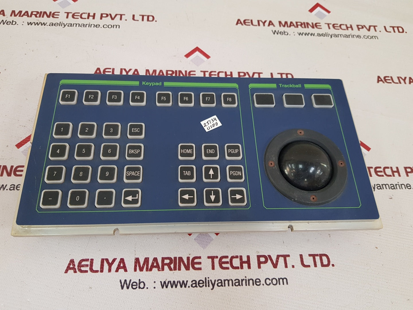 Simrad norge 25005323 25005331 ps2 trackball numeric & special function panel