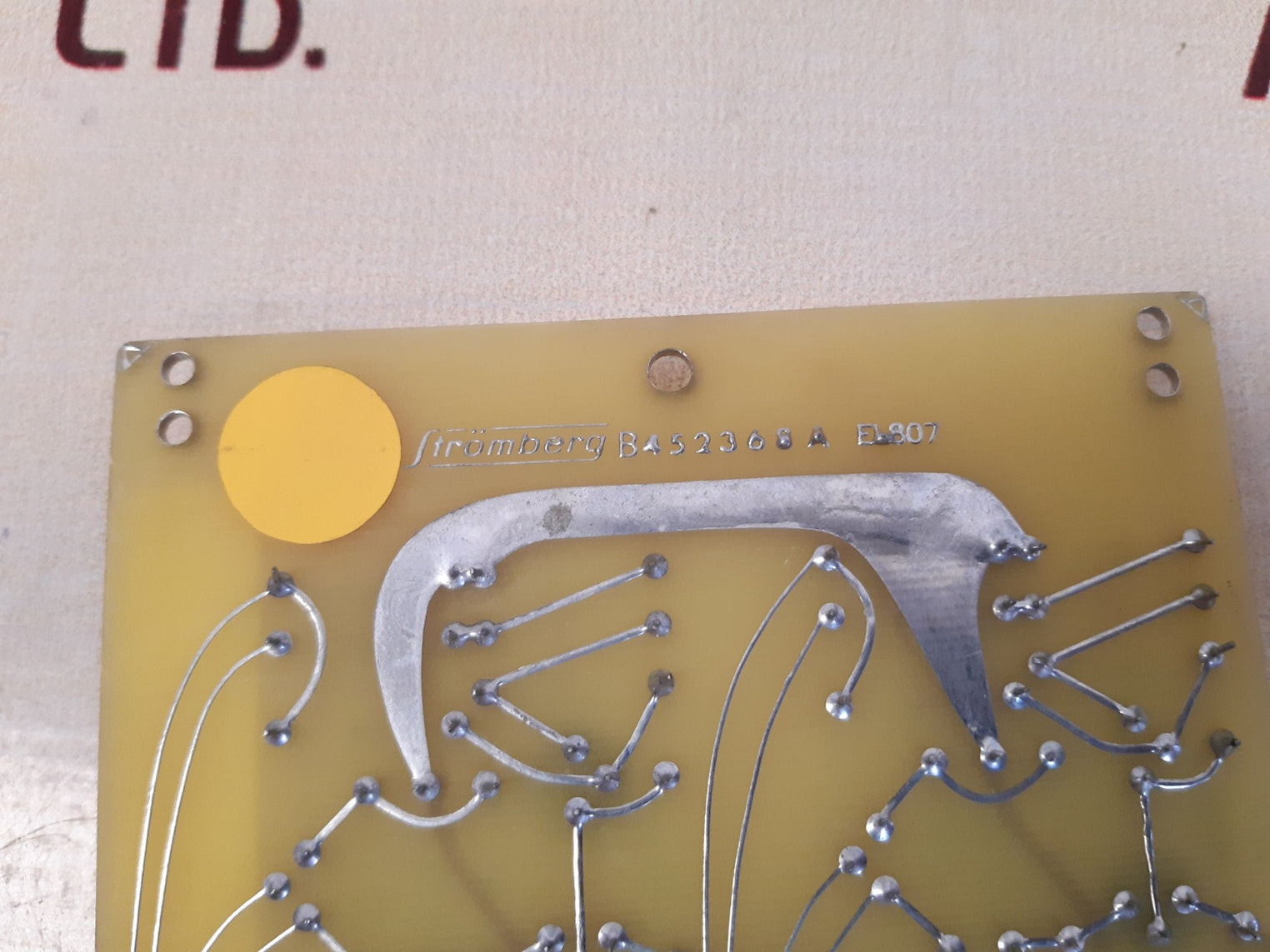 Stromberg sgea a1 118 pcb card