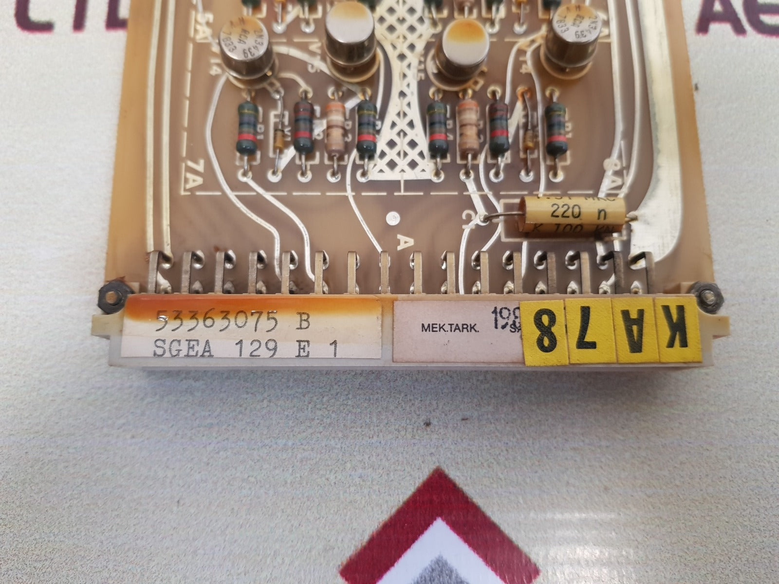 Stromberg sgea 129 e 1 circuit board
