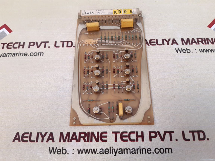 Stromberg sgea 99a1 circuit board b 452203 d