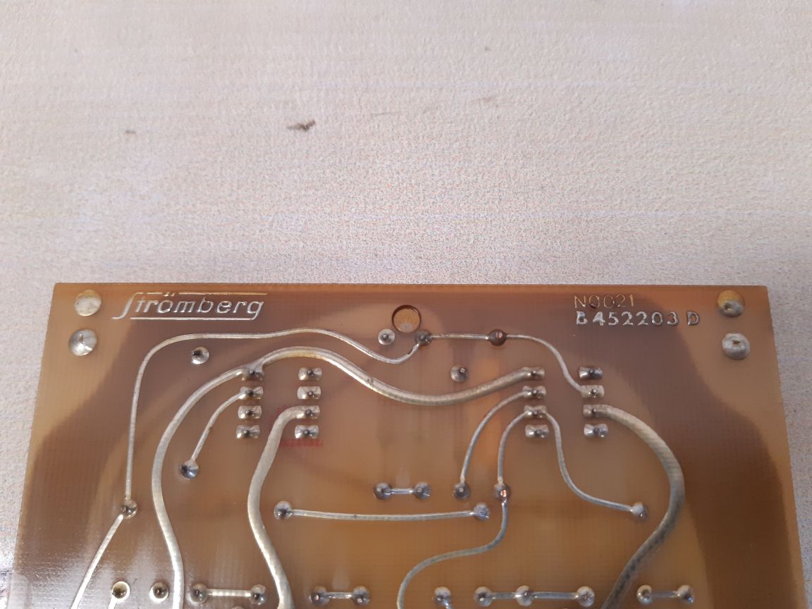 Stromberg sgea 99a1 circuit board b 452203 d