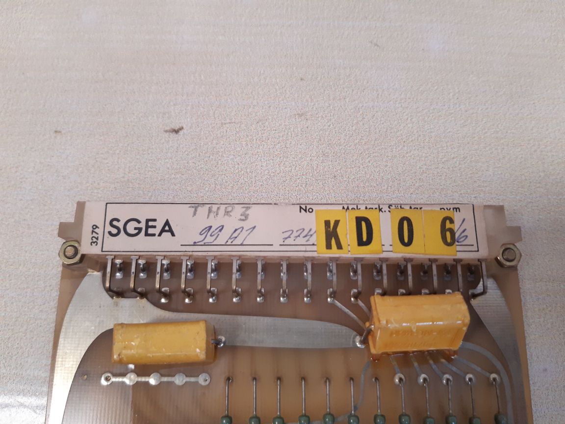 Stromberg sgea 99a1 circuit board b 452203 d