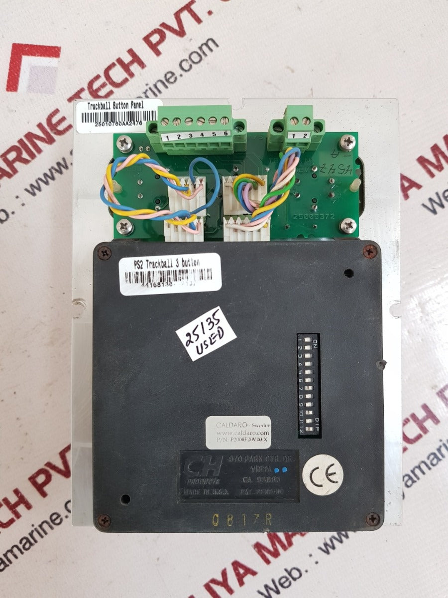 Ch products p2008f20v00-x trackball button panel