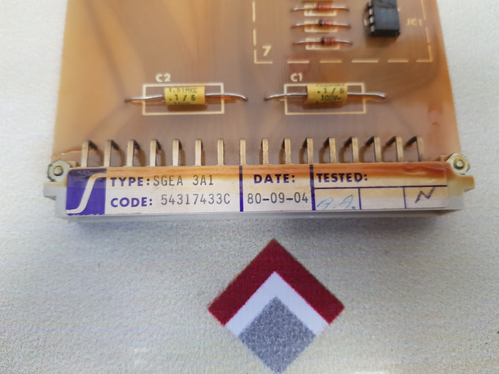 Stromberg sgea 3a1 circuit board 54317433c