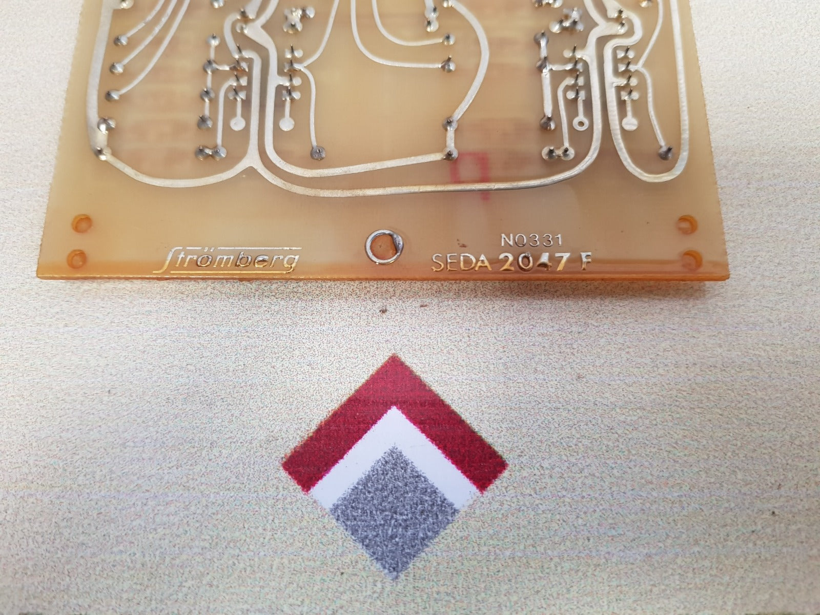 Stromberg sgea 3a1 circuit board seda 2047 f