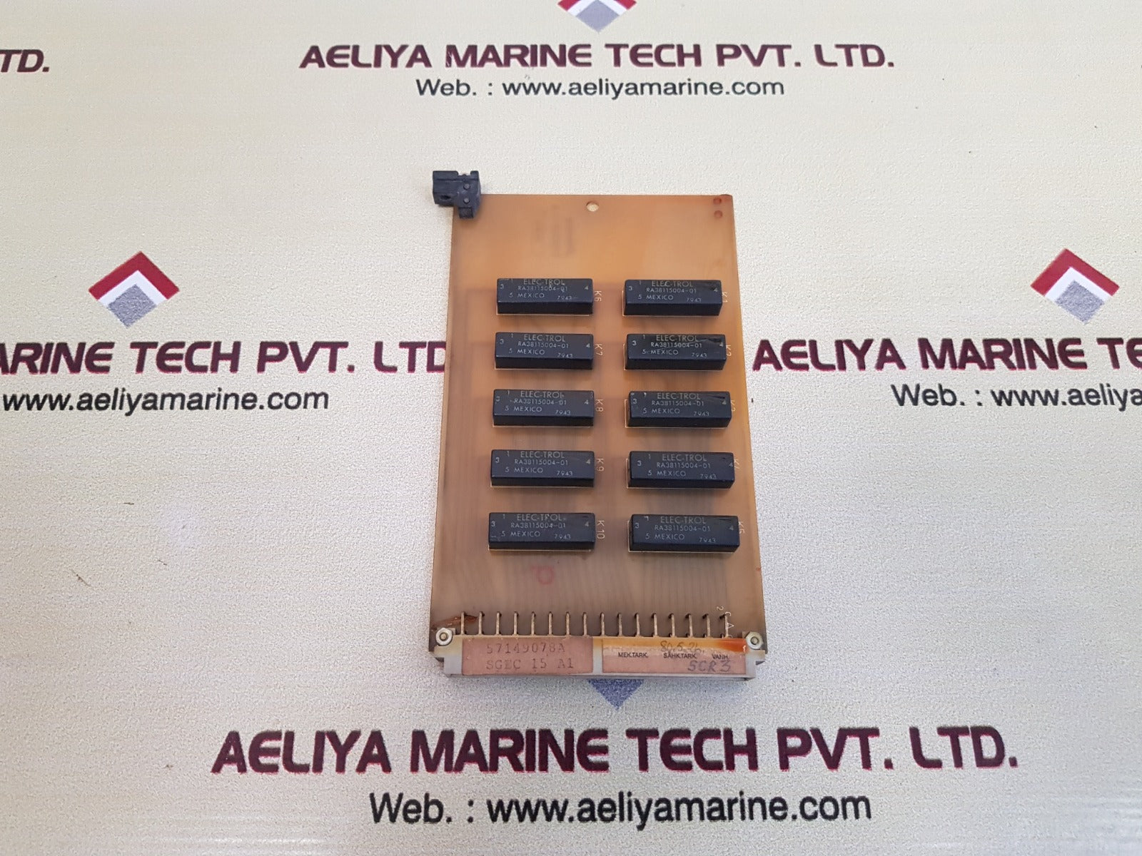 Stromberg sgec 15 a1 relay card 57149078a