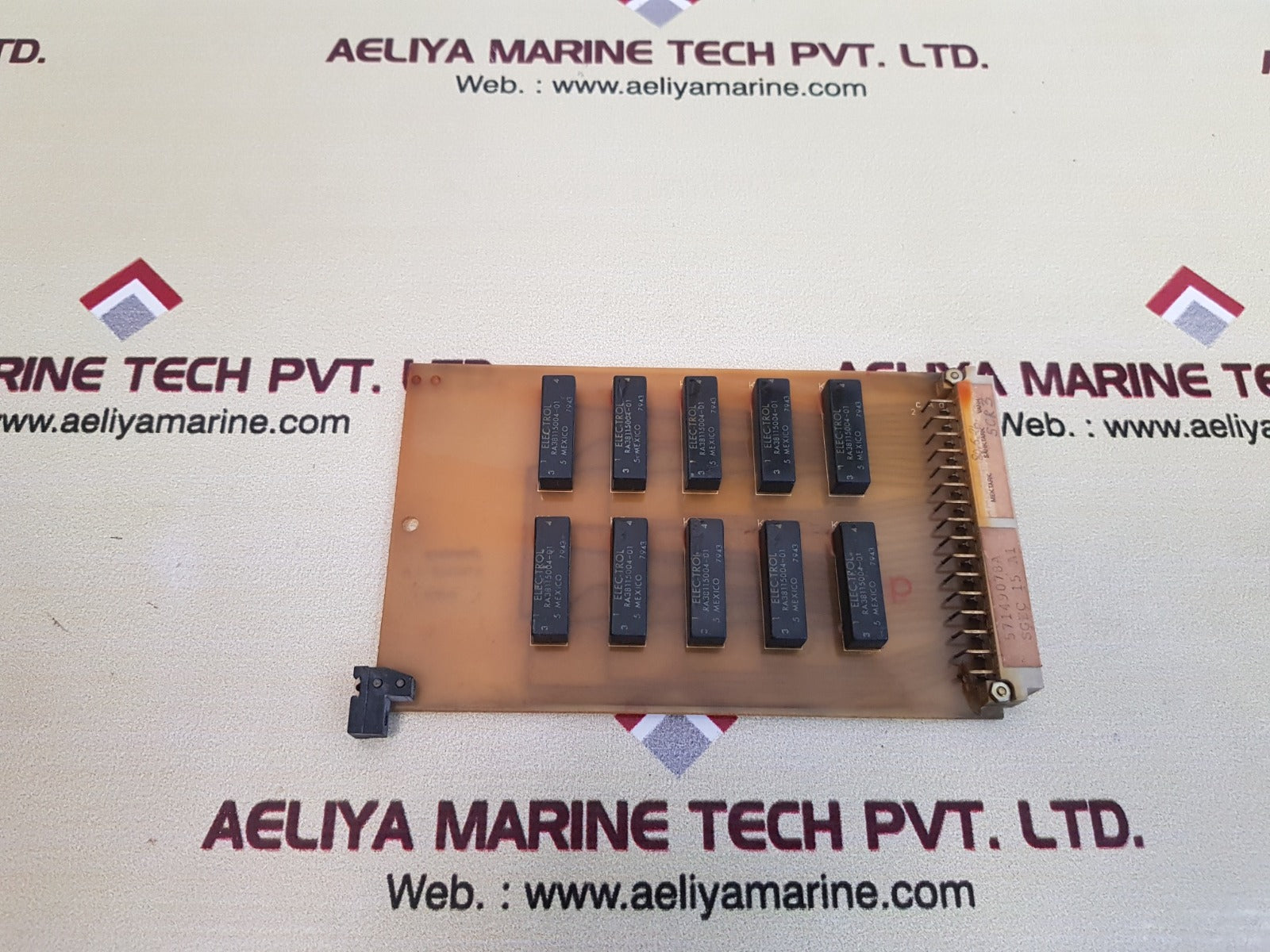 Stromberg sgec 15 a1 relay card 57149078a