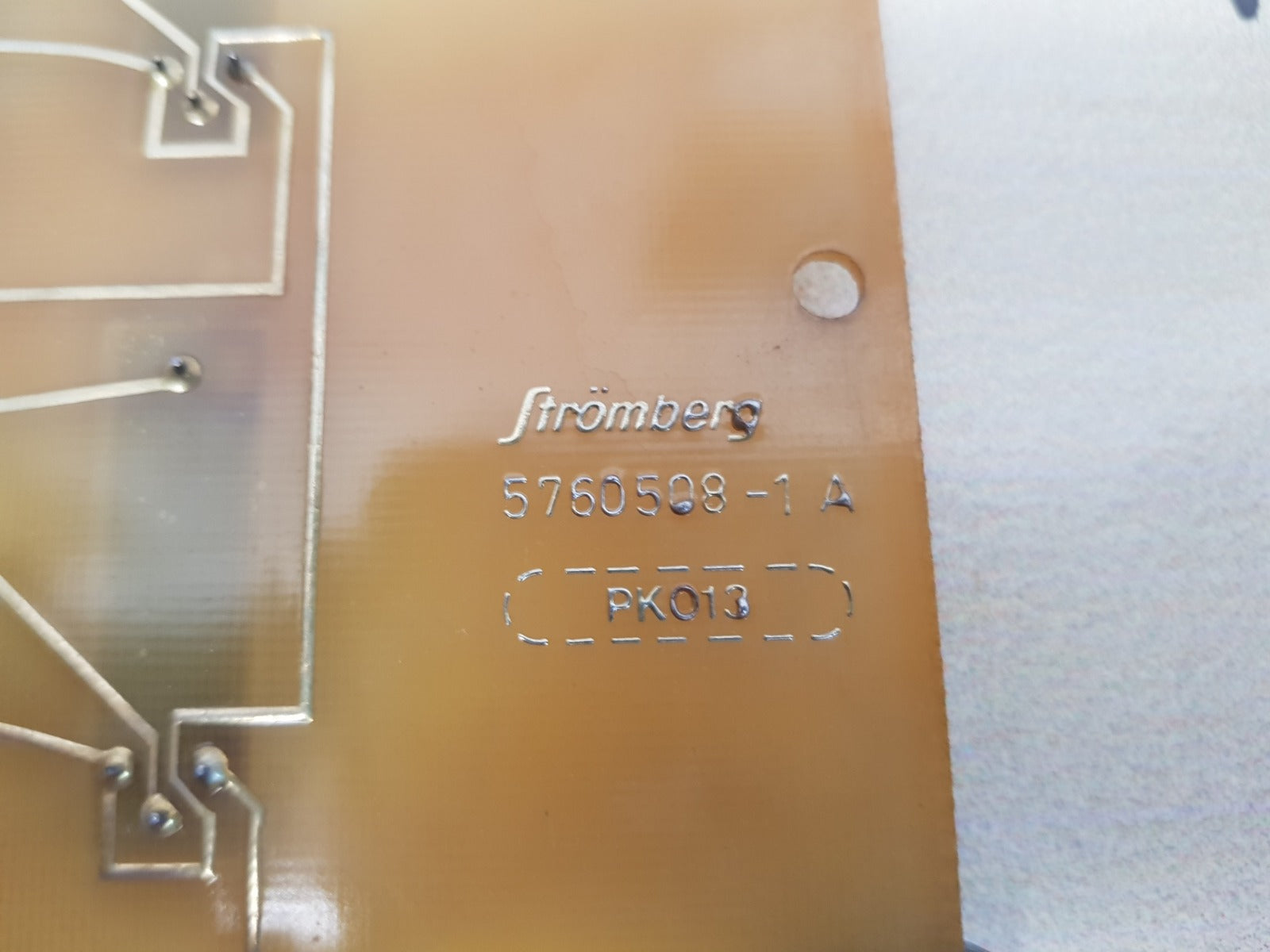 Stromberg sgec 15 a1 relay card 57149078a