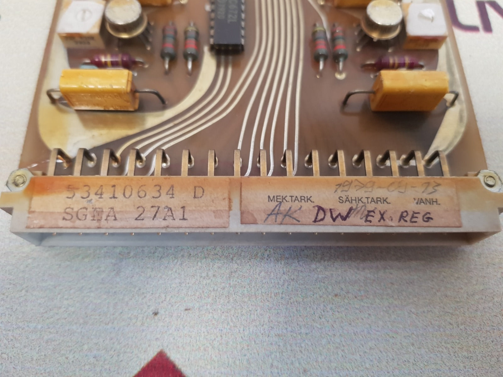 Stromberg sgea 27a1 circuit board 53410634 d