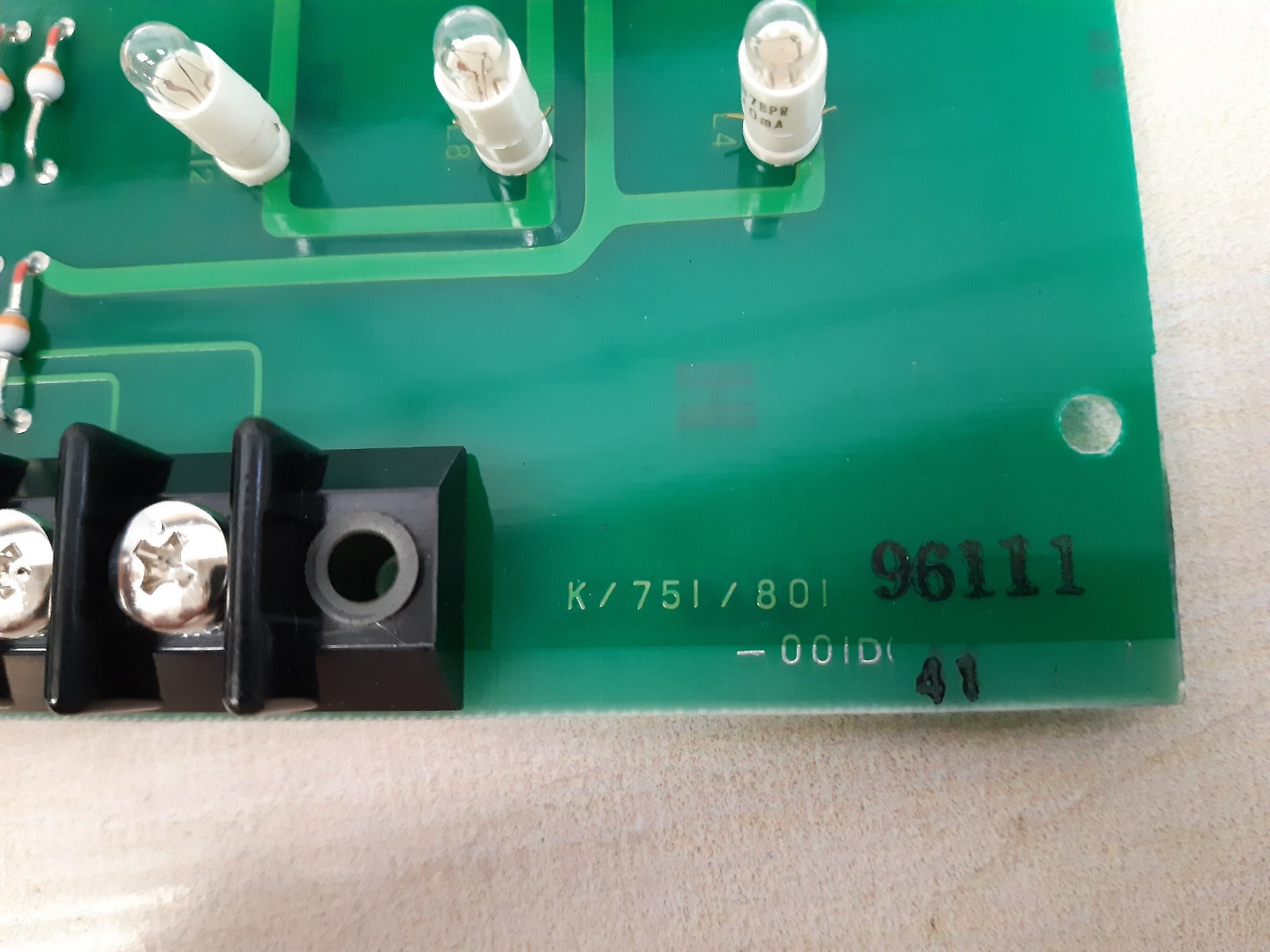 Terasaki ery-2112 pcb card k/751/801-001d NEW