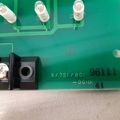 Terasaki ery-2112 pcb card k/751/801-001d NEW