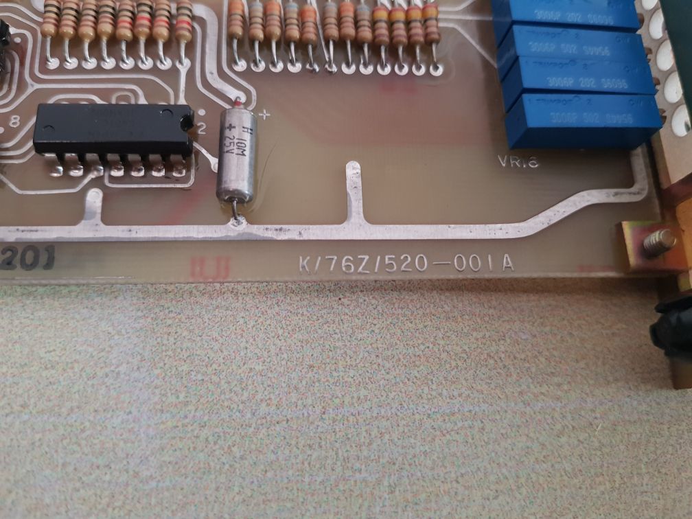 Terasaki ecd-201 pcb card k/76z/520-001a New